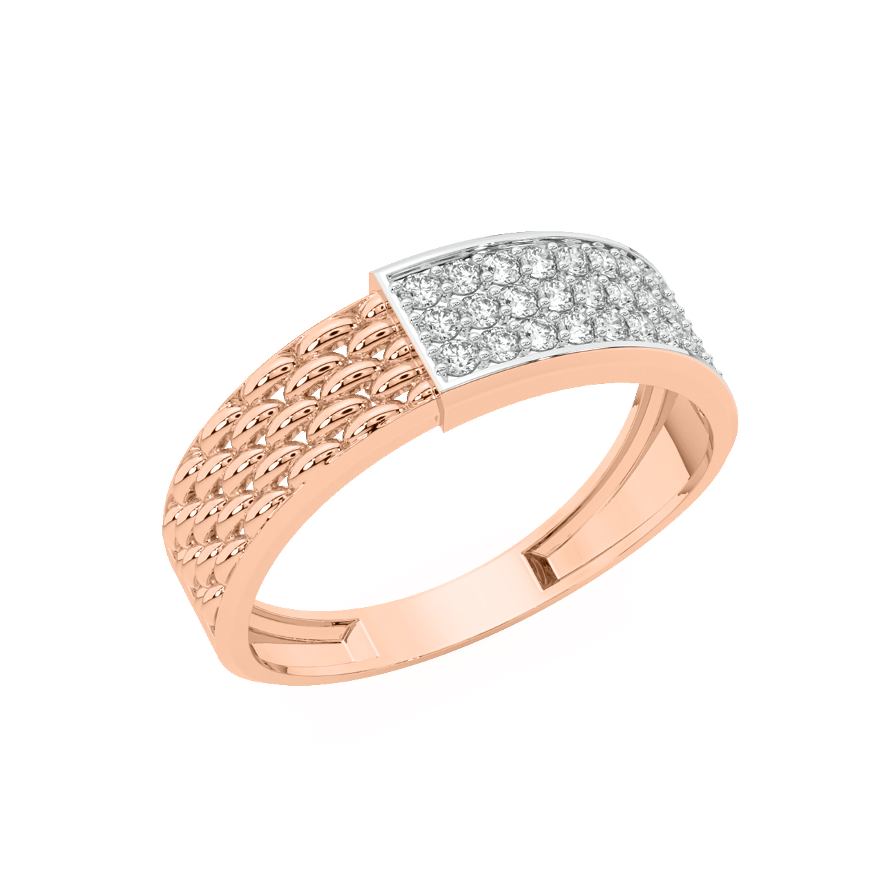 Darcy Round Diamond Ring For Men